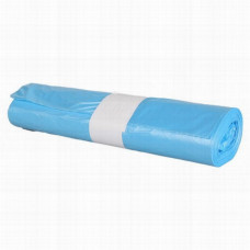 Trash bags 100L 700x1100mm 20my, blue HDPE