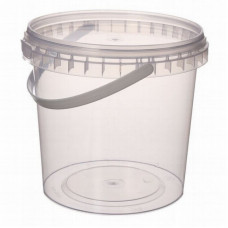 Ämber 1 L läbipaistev kaanega, PP