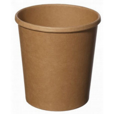 Paper bowls 770ml 115mm brown kraft paper