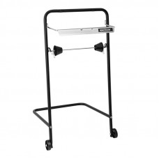 Katrin Industrial, roll holder 40cm, metal, black, can be placed on the floor