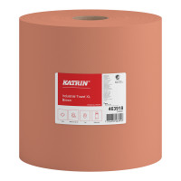 Katrin, tööstuslik paberrätik rullides XL, 1-kiht, 1 rull/pakk, pruun, 32cm x 1000m