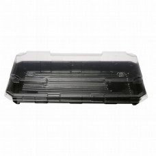 Sushinõu 190*110*30mm must läbipaistva kaanega