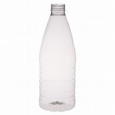 PET bottle 1.0L 38mm, transparent