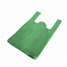 Käepidemetega kott 35+16x64 50my, roheline HDPE
