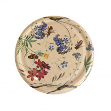 Metallist kork, keeratav 82mm purkidele, mesilaste/lillede mustriga