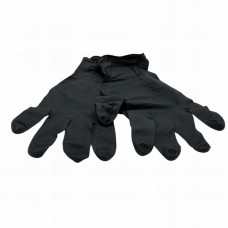 Töökindad, nitriil, puudrivaba, must/suurus M