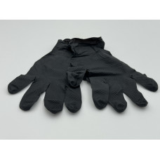 Töökindad, nitriil, puudrivaba, must/suurus XL