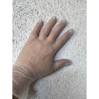 Work gloves, vinyl, size M