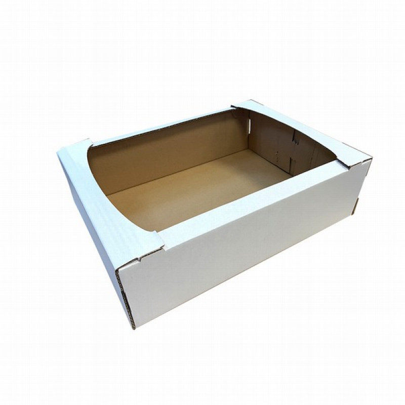 Коробка из гофрокартона. Размер: 11х11х11 см