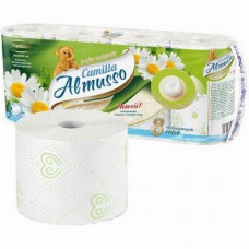 Toilet paper CAMILLA 3-layer paper, white