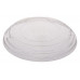 Lid for paper bowl Green Leaf 180mm, transparent PET