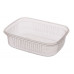 Container for salads 108x82 mm, 125ml, transparent PP