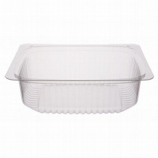 Rectangular container  1000ml 190*165*60mm, transparent OPS