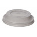 Lid for paper cup 90mm,white PS