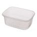 Container for salads 108x82 mm, 200ml, transparent PP