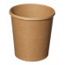 Paper bowls 470ml  brown kraft paper