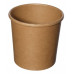 Paper bowls 350ml  brown kraft paper