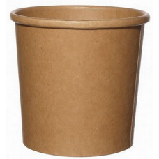 Paper bowls 350ml  brown kraft paper