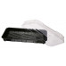 Sushi container 215*135*40mm black w