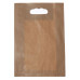 Paper bag 220x80x325mm, brown, cutted handle