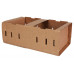 Corrugated cardboard  box for berries 235 x 147 x 96mm / B50RKK