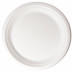 ECO sugarcane plate 230mm white sugarcane